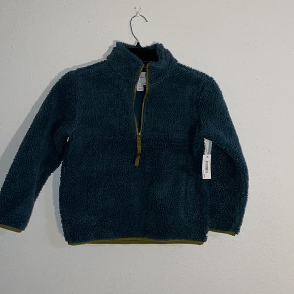 Amazon Essentials Boys and Toddlers' Polar Fleece Lined Sherpa Quarter-Z… - Picture 4 of 16